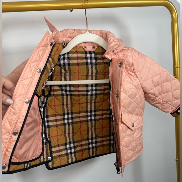 BURBERRY kids SALMON COLOR TODDLER JACKET✨ - Picture 13 of 13
